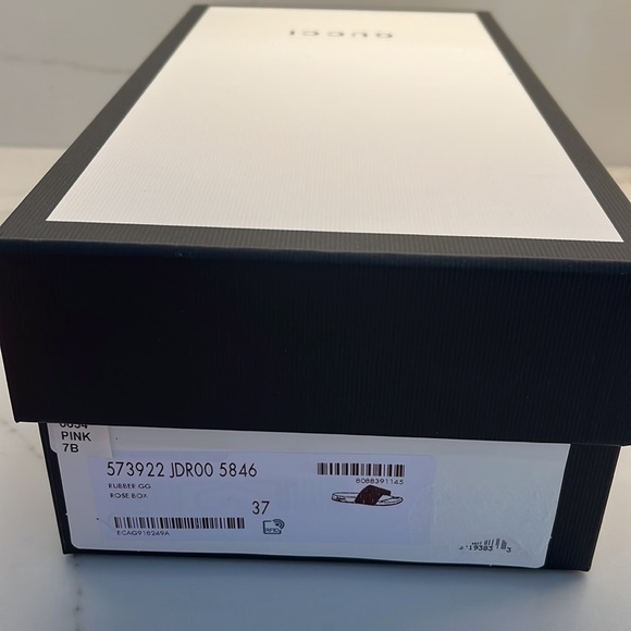 Gucci Pool Slides Rose Pink Size 7 Like New! - Picture 8 of 12